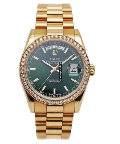 Reliable Fake Rolex Day-date 36 118348 Automatic Movement 36mm Yellow Gold Case Mens/unisex Watch