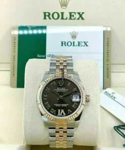 Excellent Fake Rolex Lady-datejust 178271 Caliber 2235 Automatic Movement 31mm Gold/steel Case Womens Watch