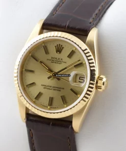 Excellent Replicas Rolex Datejust 68278 Caliber 2130 Automatic Movement 31mm Yellow Gold Case Womens Watch