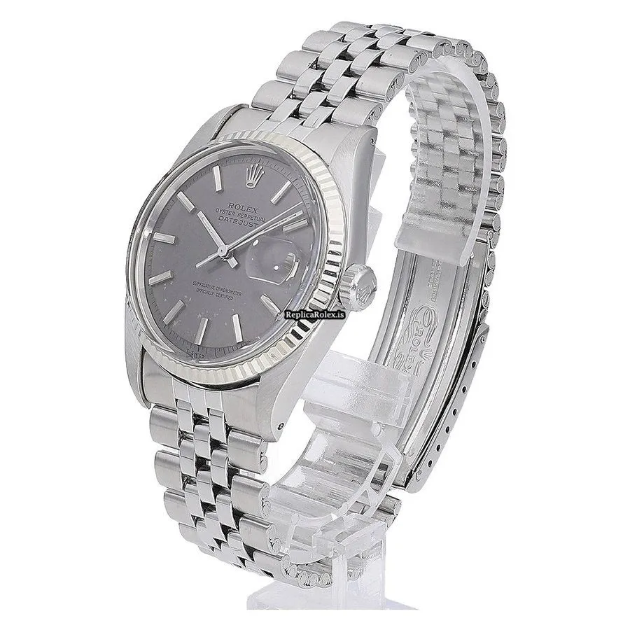 Fantastic Replica Rolex Datejust 1601 Caliber 1560 Automatic Movement 36mm Gold/steel Case Watch - Image 5