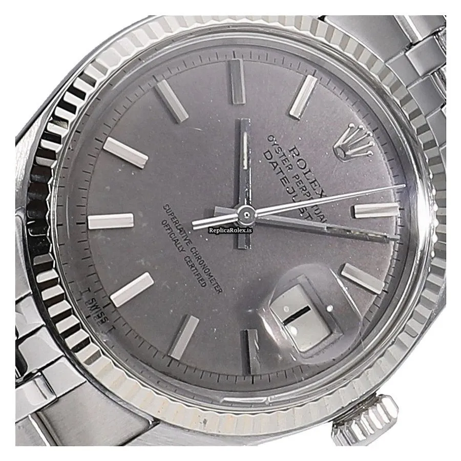 Fantastic Replica Rolex Datejust 1601 Caliber 1560 Automatic Movement 36mm Gold/steel Case Watch - Image 6