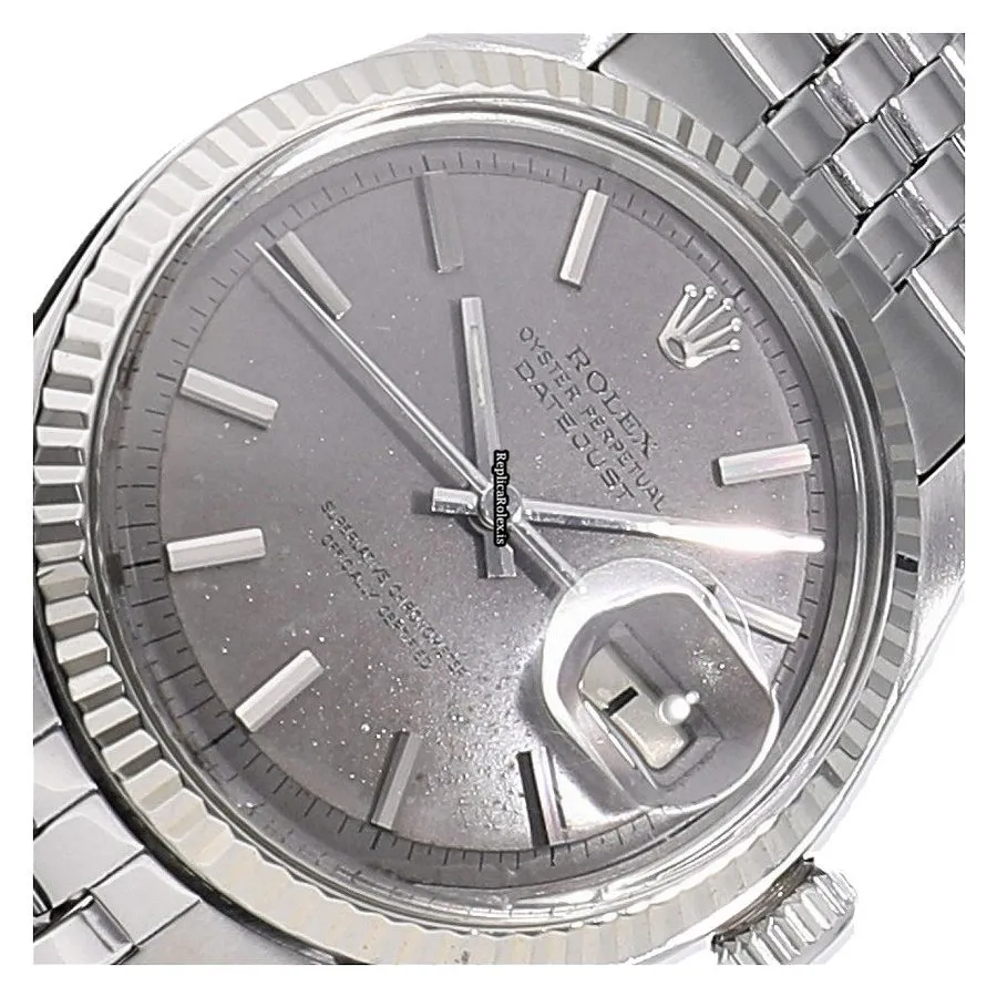 Fantastic Replica Rolex Datejust 1601 Caliber 1560 Automatic Movement 36mm Gold/steel Case Watch - Image 7