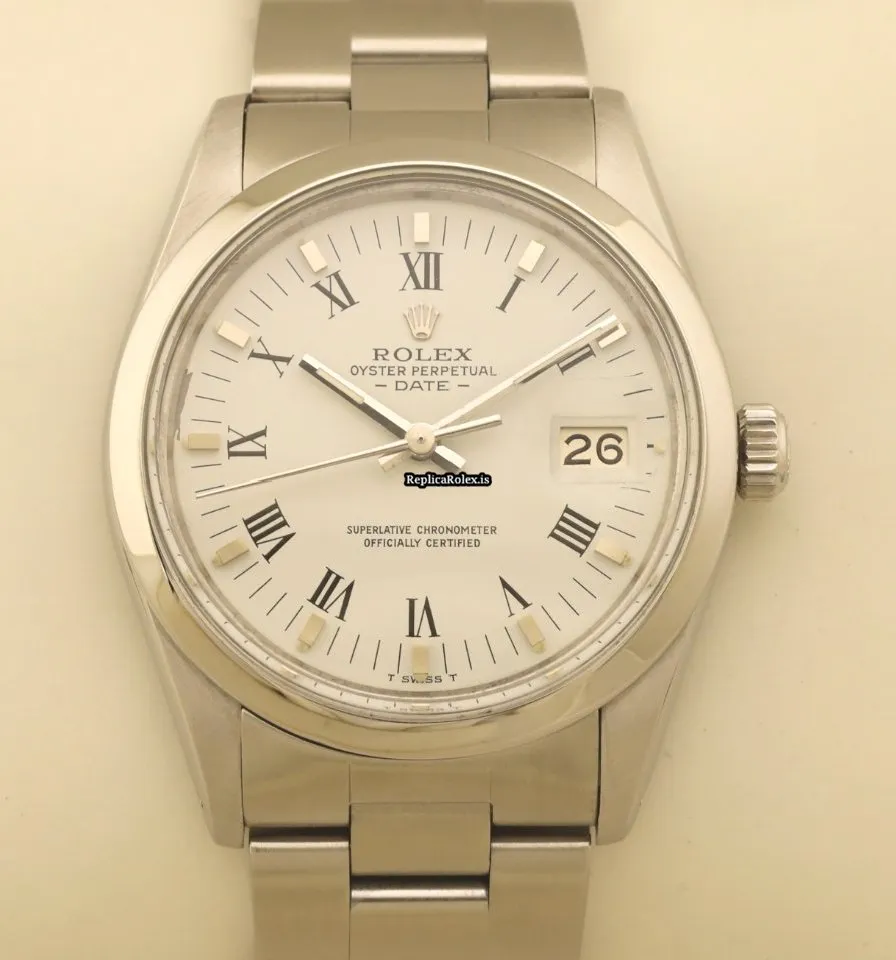 Wonderful Copy Rolex Oyster Perpetual Date 15000 Caliber 1570 Automatic Movement 34mm Steel Case Mens/unisex Watch - Image 3