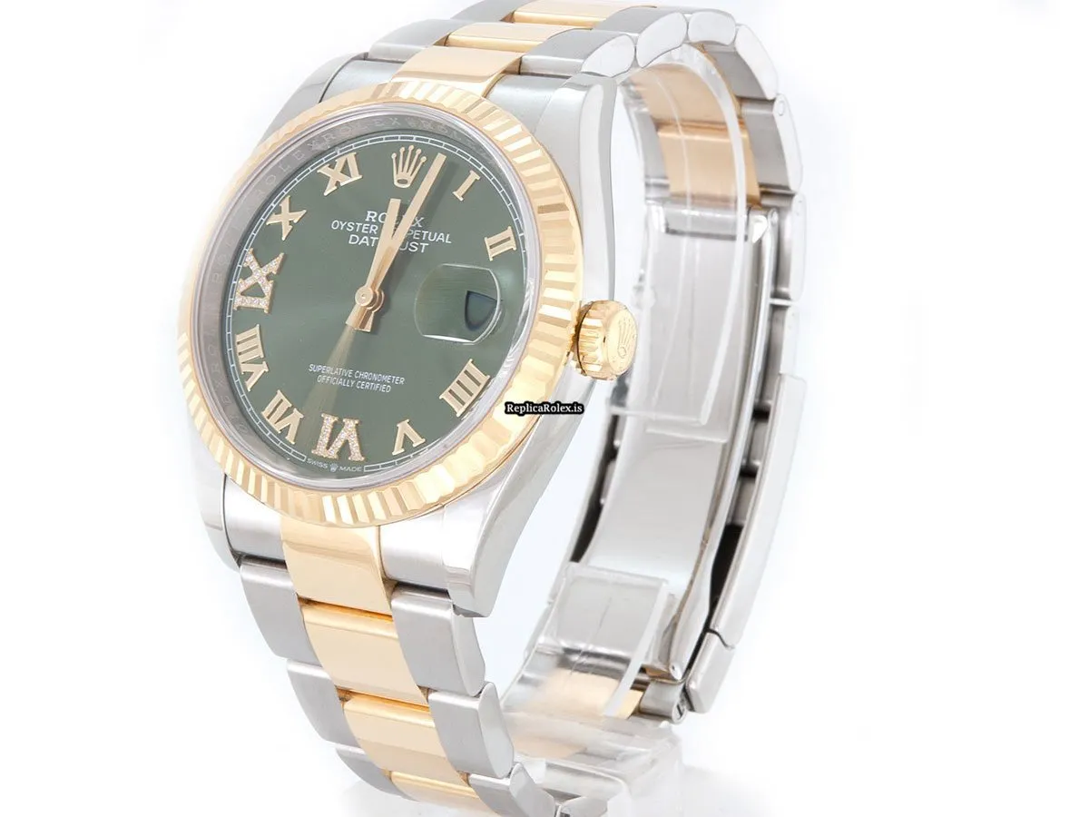 Nice Replica Rolex Datejust 126233 Automatic Movement 36mm Steel Case Mens/unisex Watch - Image 6