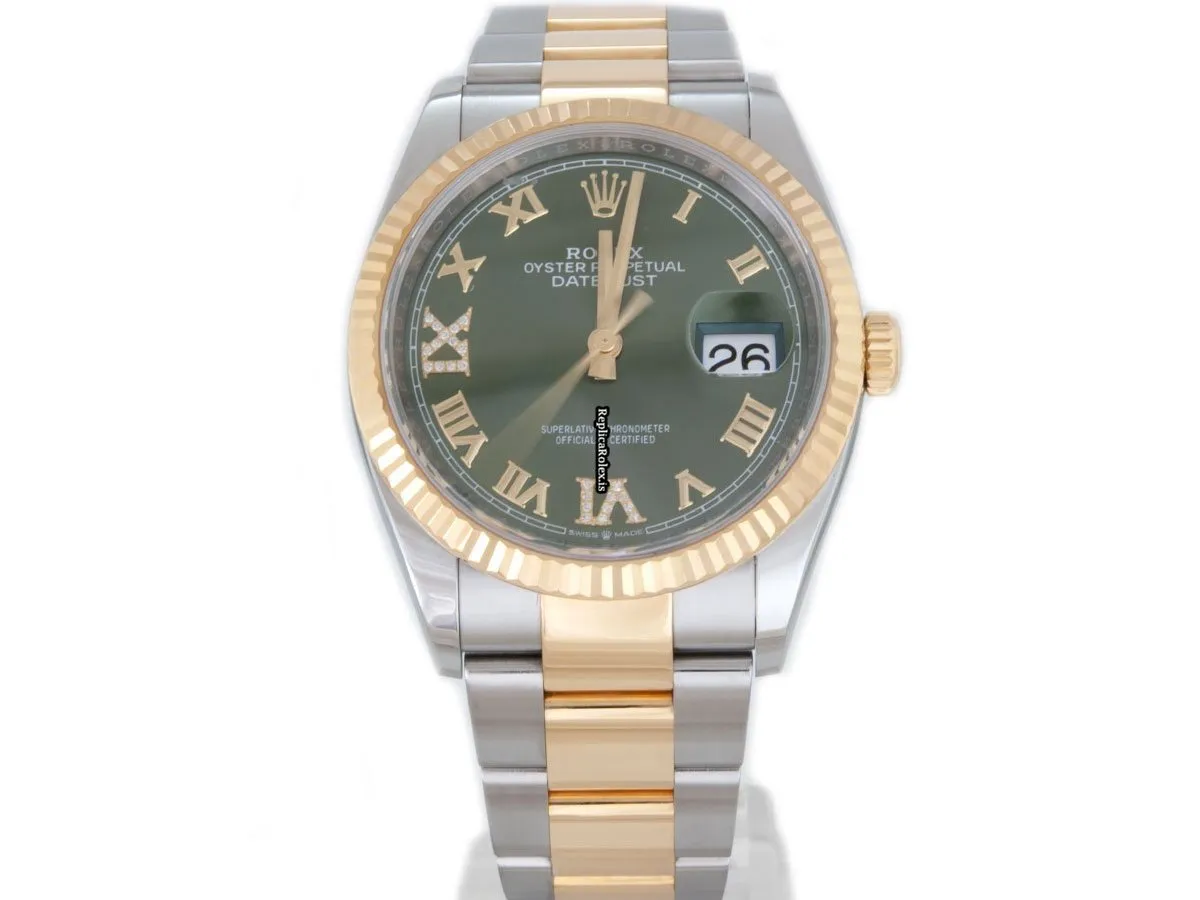 Nice Replica Rolex Datejust 126233 Automatic Movement 36mm Steel Case Mens/unisex Watch - Image 8