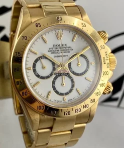 Quality Fake Rolex Daytona 16528 Caliber 4030 Automatic Movement 40mm Yellow Gold Case Mens/unisex Watch