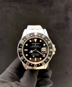 Attractive Copy Rolex Gmt-master 16753 Caliber 3075 Automatic Movement 40mm Gold/steel Case Mens/unisex Watch