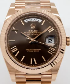 Luxury Imitation Rolex Day-date 40 228235 Caliber 3255 Automatic Movement 40mm Rose Gold Case Mens/unisex Watch