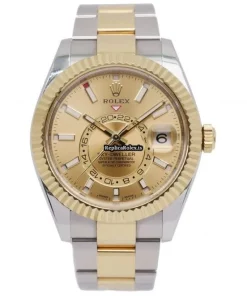 Great Replica Rolex Sky-dweller 326933 Automatic Movement 42mm Gold/steel Case Mens/unisex Watch