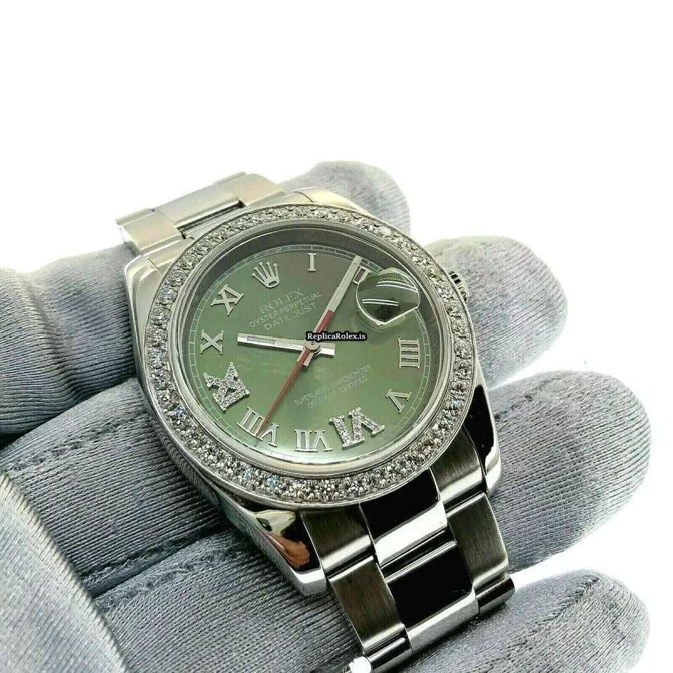 Incredible Replica Rolex Datejust Turn-o-graph 116264 Caliber 3135 Automatic Movement 36mm Steel Case Mens/unisex Watch - Image 10