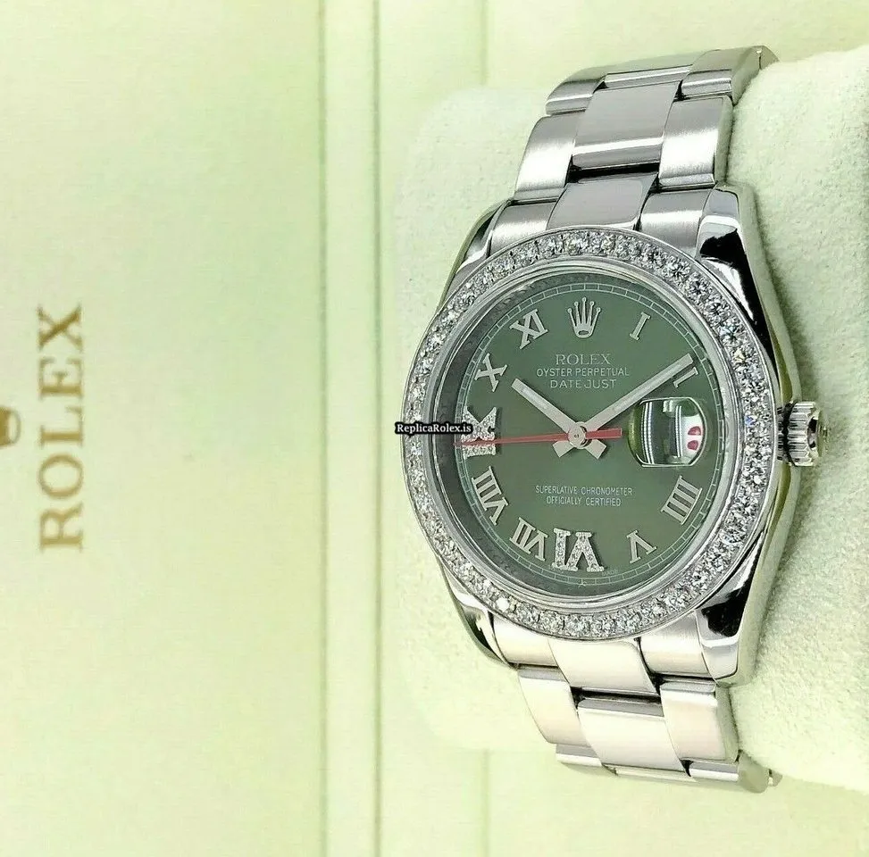 Incredible Replica Rolex Datejust Turn-o-graph 116264 Caliber 3135 Automatic Movement 36mm Steel Case Mens/unisex Watch - Image 3