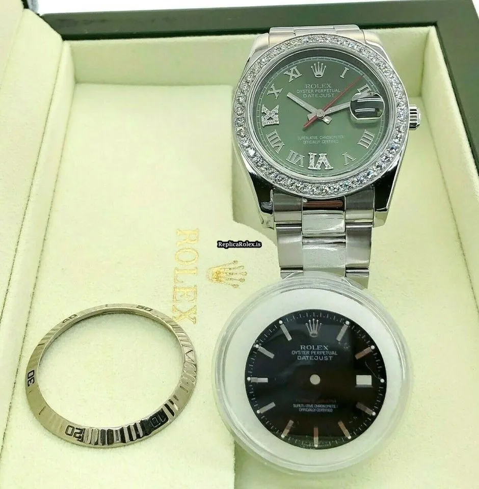 Incredible Replica Rolex Datejust Turn-o-graph 116264 Caliber 3135 Automatic Movement 36mm Steel Case Mens/unisex Watch - Image 4