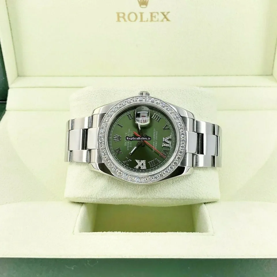 Incredible Replica Rolex Datejust Turn-o-graph 116264 Caliber 3135 Automatic Movement 36mm Steel Case Mens/unisex Watch - Image 5