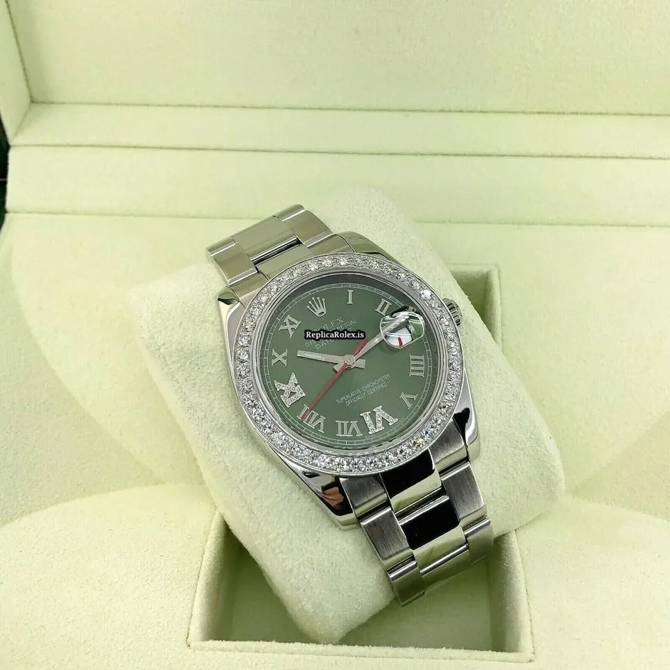 Incredible Replica Rolex Datejust Turn-o-graph 116264 Caliber 3135 Automatic Movement 36mm Steel Case Mens/unisex Watch - Image 8