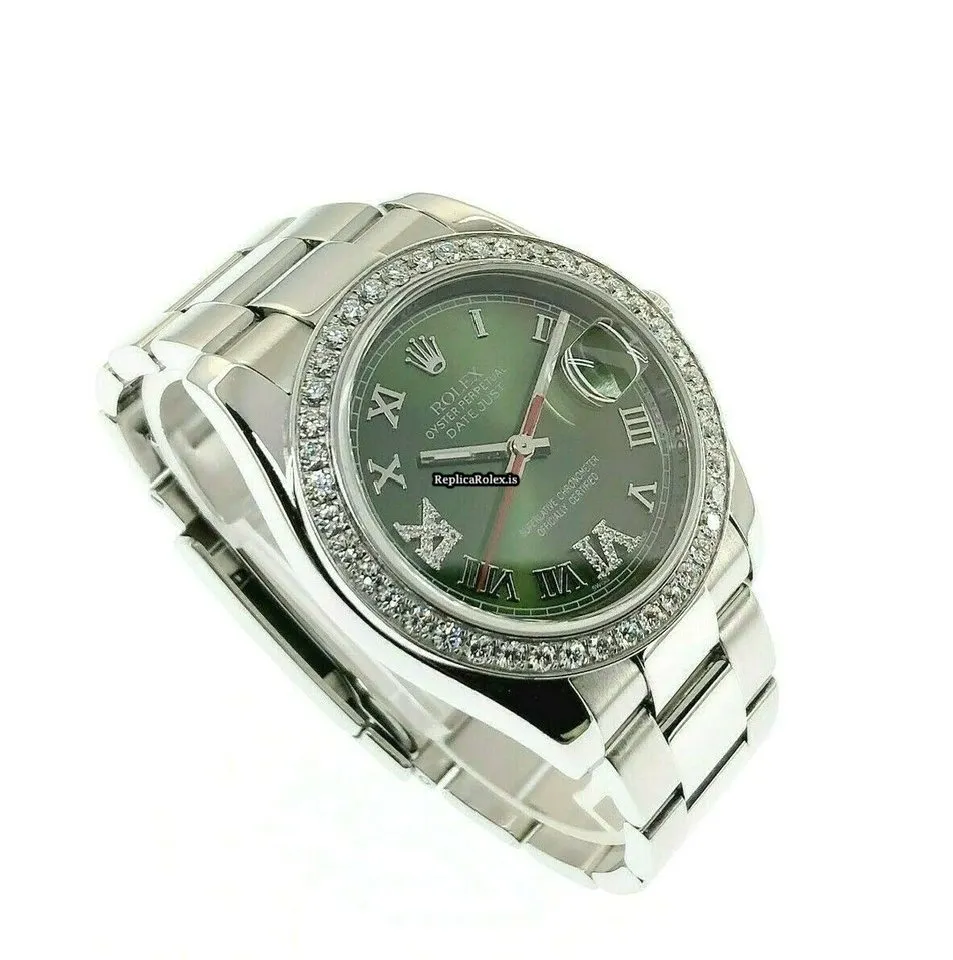 Incredible Replica Rolex Datejust Turn-o-graph 116264 Caliber 3135 Automatic Movement 36mm Steel Case Mens/unisex Watch - Image 9