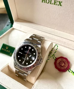 Defect Replica Rolex Explorer II 16570 Caliber 3185 Automatic Movement 40mm Steel Case Mens/unisex Watch