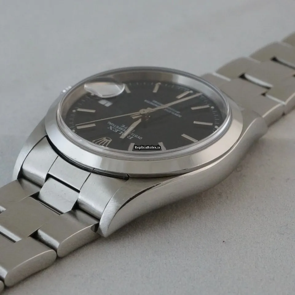 High Quality Fake Rolex Oyster Perpetual Date 15200 Caliber 3135 Automatic Movement 34mm Steel Case Mens/unisex Watch - Image 3
