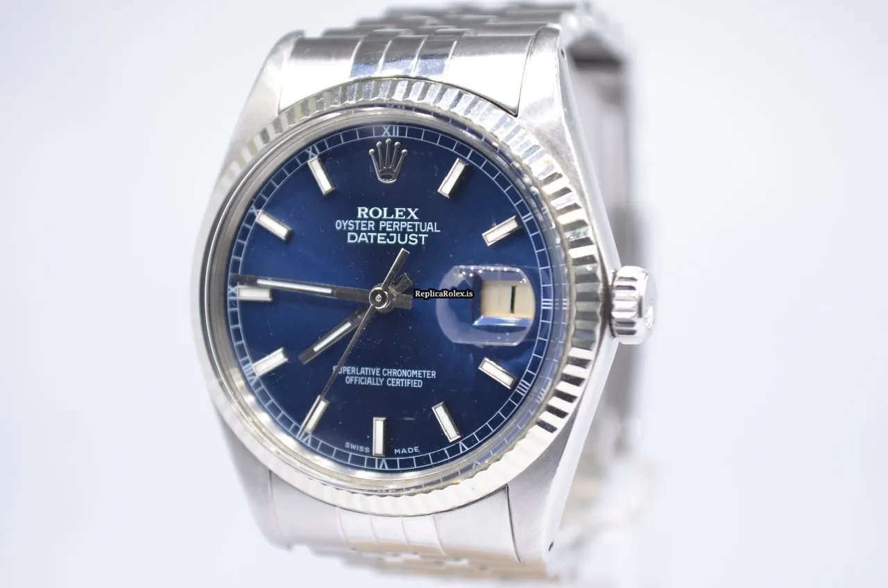 Excellent Replica Rolex Datejust 16030 Caliber 3035 Automatic Movement 36x44mm Steel Case Mens/unisex Watch - Image 2