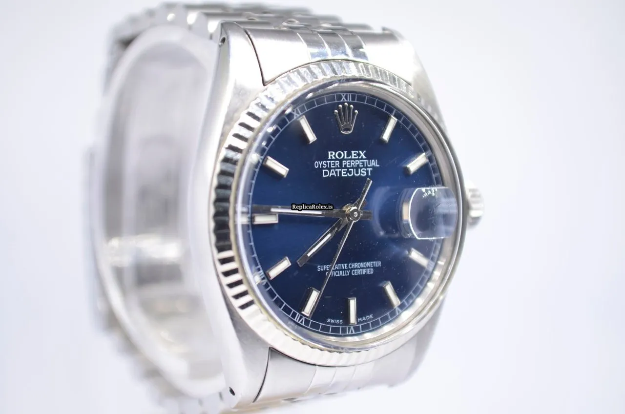 Excellent Replica Rolex Datejust 16030 Caliber 3035 Automatic Movement 36x44mm Steel Case Mens/unisex Watch - Image 3