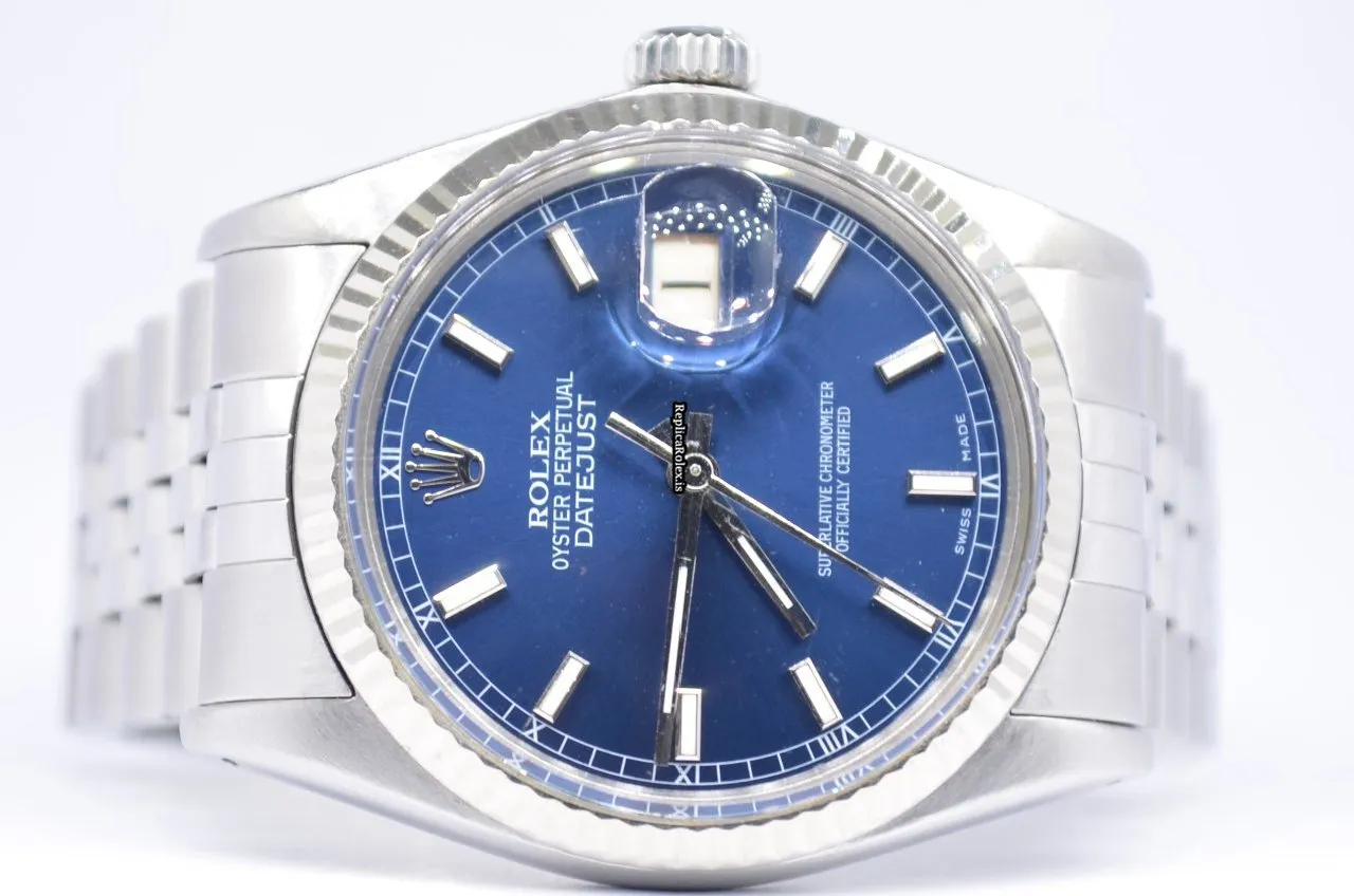 Excellent Replica Rolex Datejust 16030 Caliber 3035 Automatic Movement 36x44mm Steel Case Mens/unisex Watch - Image 4