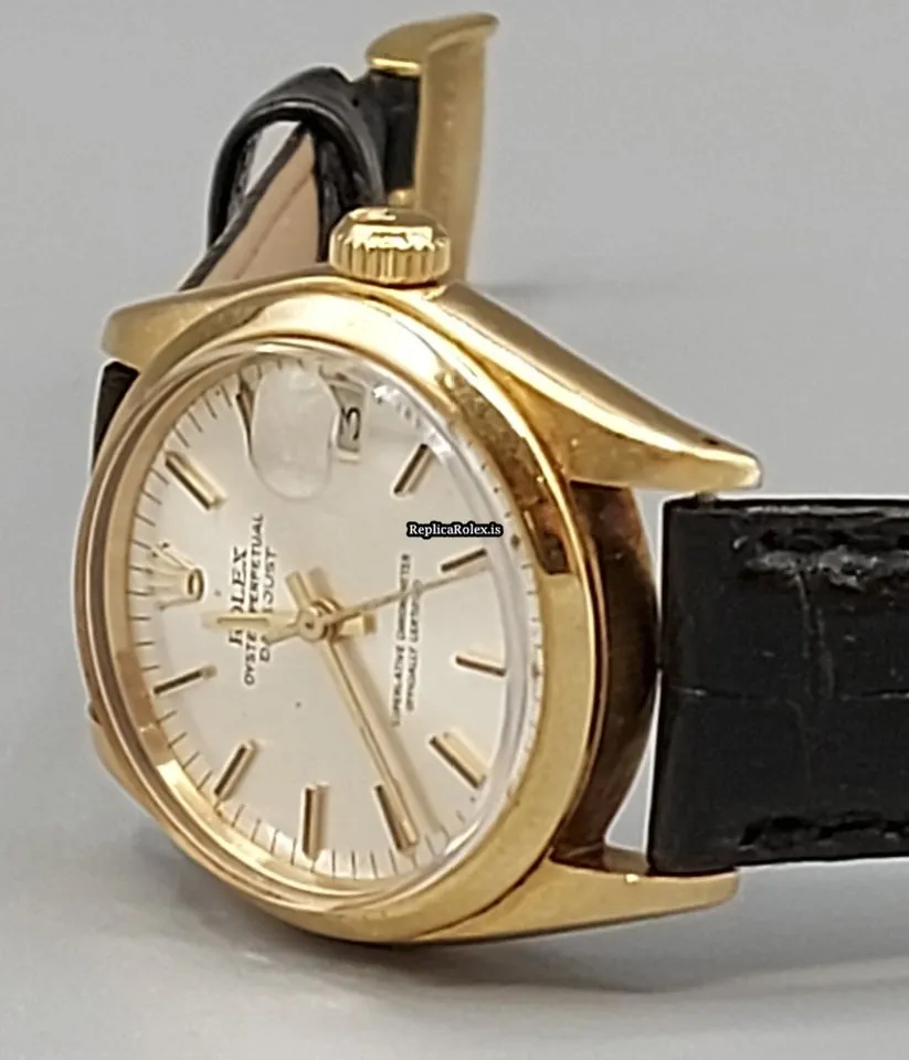 Special Fake Rolex Datejust 6824 Caliber 2030 Automatic Movement 31mm Yellow Gold Case Watch - Image 2