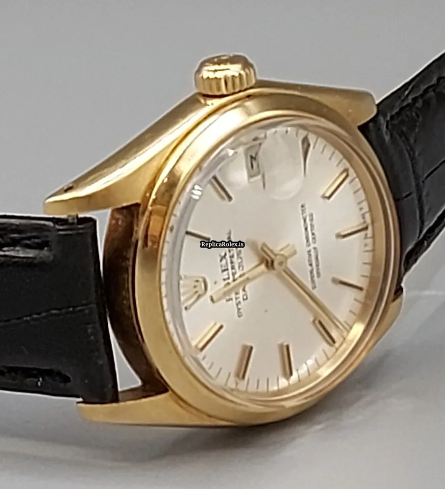 Special Fake Rolex Datejust 6824 Caliber 2030 Automatic Movement 31mm Yellow Gold Case Watch - Image 3