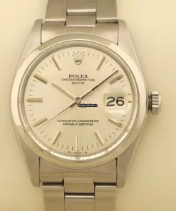 Appealing Fake Rolex Oyster Perpetual Date 1500 Caliber 1570 Automatic Movement 34mm Steel Case Mens/unisex Watch