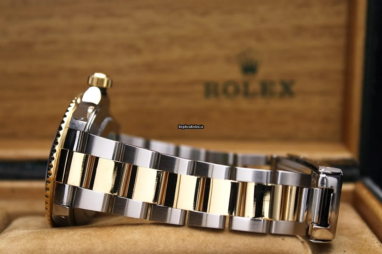 Luxury Fake Rolex Submariner Date 16613 Caliber 3135 Automatic Movement 40mm Gold/steel Case Mens/unisex Watch - Image 7