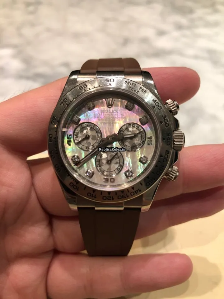 Good Replica Rolex Daytona 116519ng Automatic Movement 40mm White Gold Case Mens/unisex Watch