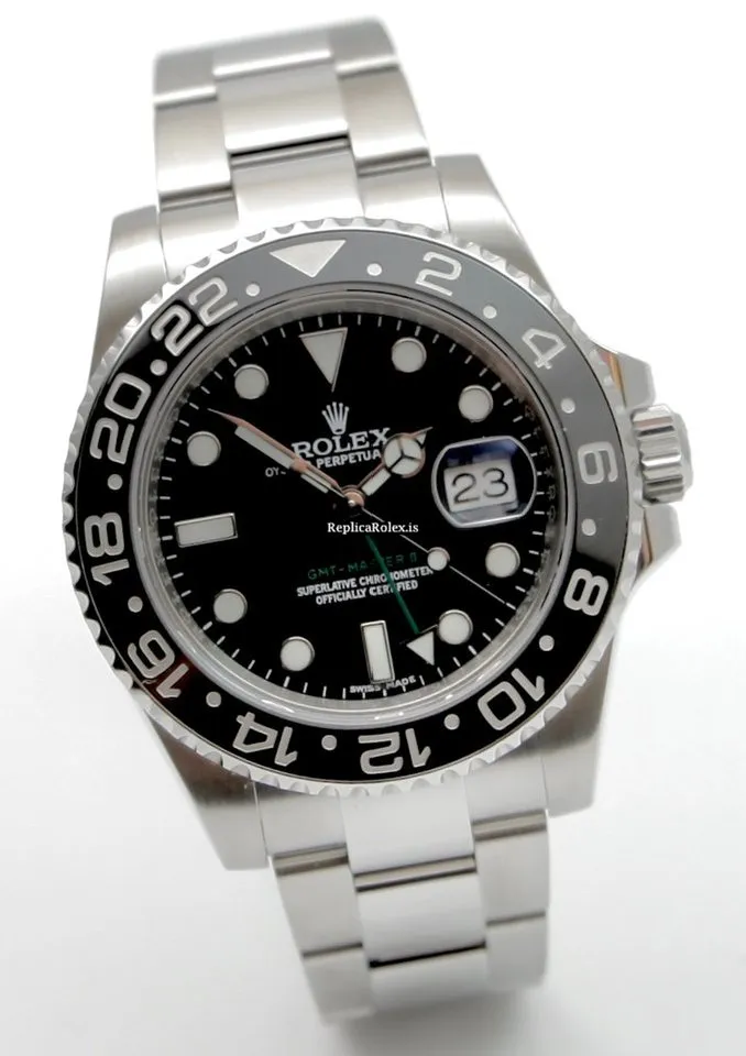 Unique Fake Rolex Gmt-master II 116710ln Caliber 3186 Automatic Movement 40mm Steel Case Mens/unisex Watch