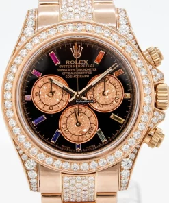 Great Fake Rolex Daytona 116505 Caliber 4130 Automatic Movement 40mm Rose Gold Case Mens/unisex Watch