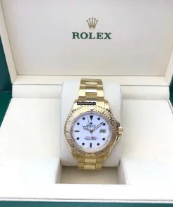Cheap Replica Rolex Yacht-master 16628 Caliber 3135 Automatic Movement 40mm Yellow Gold Case Mens/unisex Watch