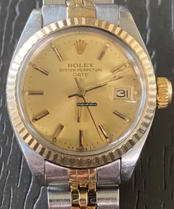 Offering Fake Rolex Lady-datejust 6917 Caliber 2030 Automatic Movement 25x12mm Steel Case Womens Watch