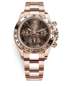 Amazing Replicas Rolex Daytona 116505 Caliber 4130 Automatic Movement 40mm Rose Gold Case Mens/unisex Watch