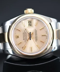 Epic Knockoff Rolex Lady-datejust 179163 Caliber 2235 Automatic Movement 26mm Gold/steel Case Womens Watch