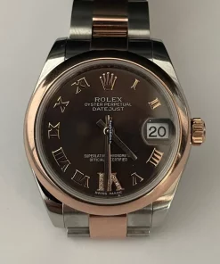 Pleasing Replica Rolex Lady-datejust 178241 Caliber 2235 Automatic Movement 31mm Rose Gold Case Womens Watch