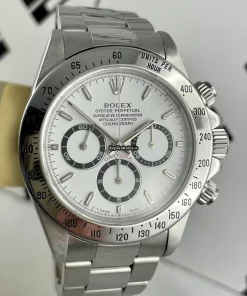 Defect Fake Rolex Daytona 16520 Zenith El Primero Caliber 4030 Automatic Movement 40mm Steel Case Mens/unisex Watch