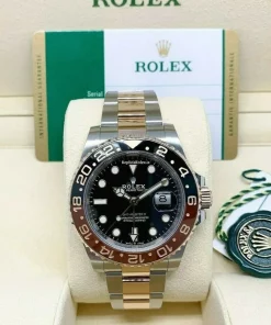 Distinctive Fake Rolex Gmt-master II 126711chnr Caliber 3285 Automatic Movement 40mm Rose Gold Case Mens/unisex Watch