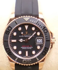 Swiss Replica Rolex Yacht-master 37 268655 Automatic Movement 37mm Rose Gold Case Mens/unisex Watch