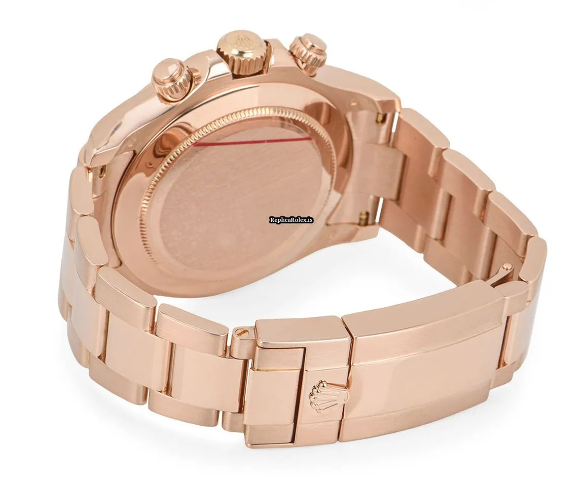 Lovely Replicas Rolex Daytona 116505 Automatic Movement 40mm Rose Gold Case Mens/unisex Watch - Image 6