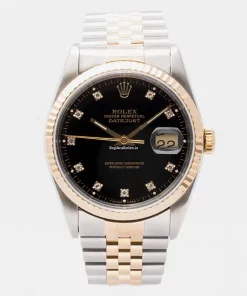 Epic Fake Rolex Datejust 16233 Caliber 3135 Automatic Movement 36mm Gold/steel Case Mens/unisex Watch