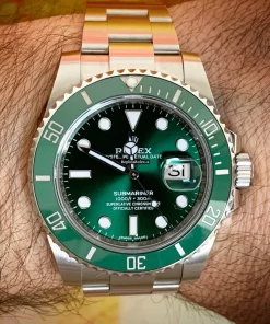 Aaa Replica Rolex Submariner Date 116610lv Caliber 3135 Automatic Movement 40mm Steel Case Mens/unisex Watch