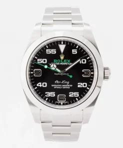 Luxury Replica Rolex Air King 116900 Caliber 3131 Automatic Movement 40mm Steel Case Mens/unisex Watch