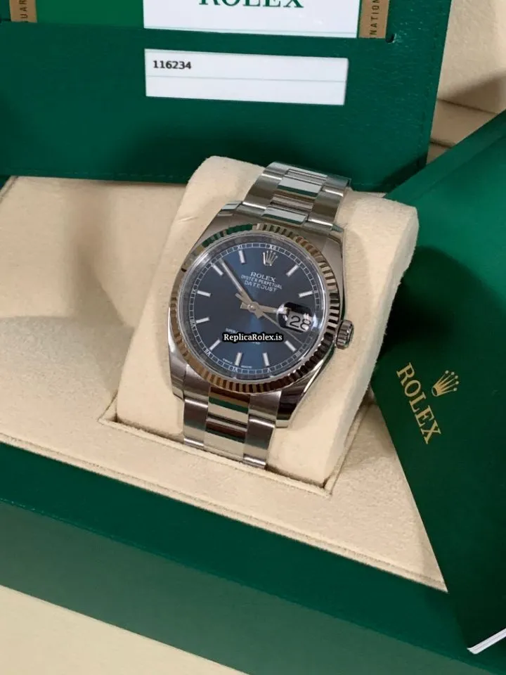 Aaa Replica Rolex Datejust II 116234 Automatic Movement Steel Case Mens/unisex Watch - Image 10
