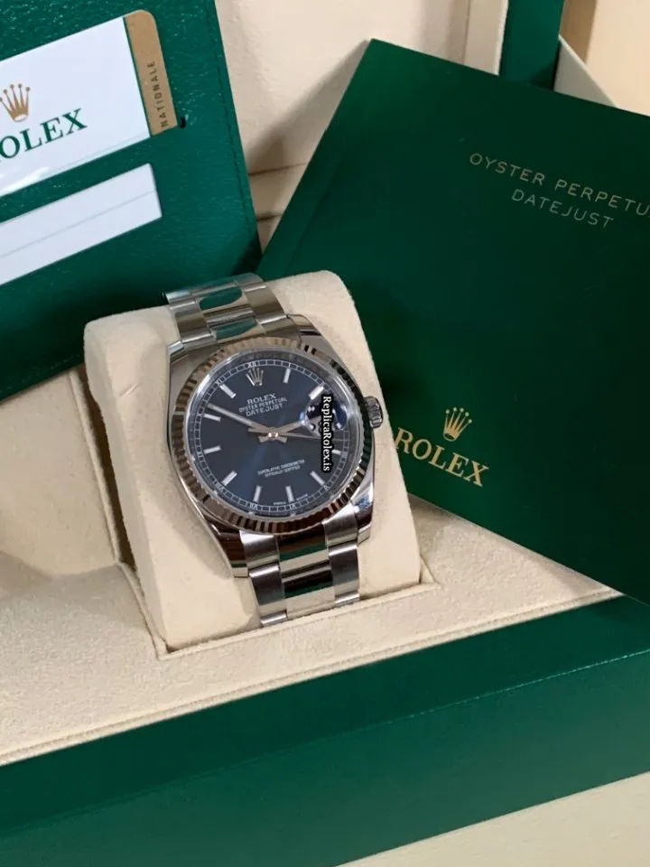 Aaa Replica Rolex Datejust II 116234 Automatic Movement Steel Case Mens/unisex Watch - Image 11