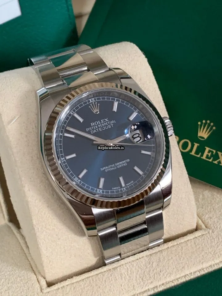 Aaa Replica Rolex Datejust II 116234 Automatic Movement Steel Case Mens/unisex Watch - Image 8