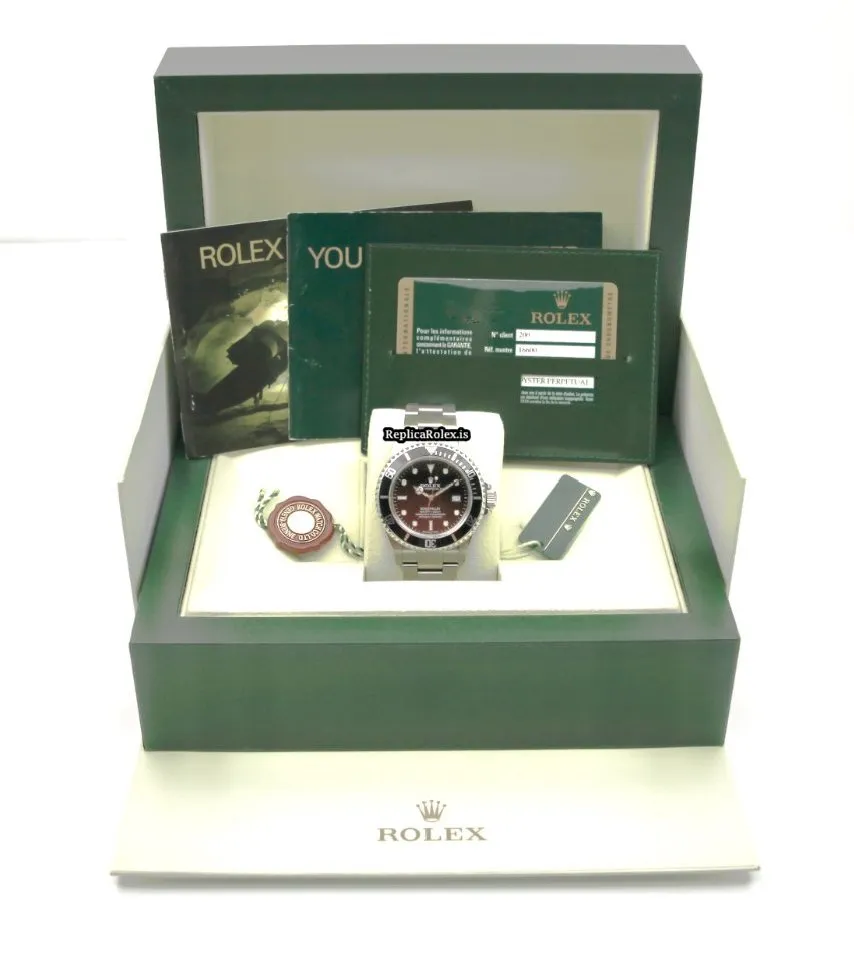 Excellent Clone Rolex Sea-dweller 4000 16600 Caliber 3135 Automatic Movement 40mm Steel Case Mens/unisex Watch - Image 2