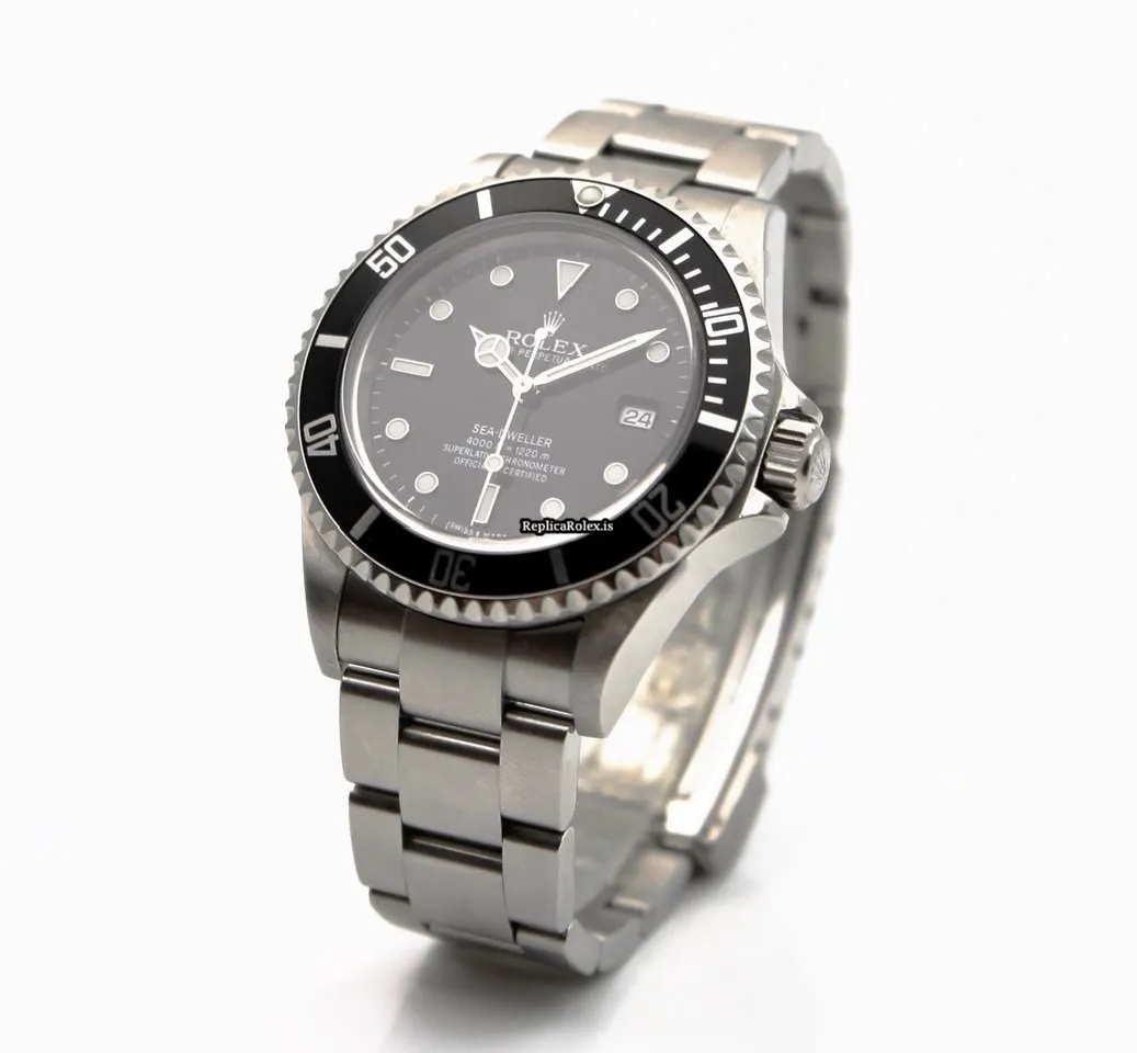 Excellent Clone Rolex Sea-dweller 4000 16600 Caliber 3135 Automatic Movement 40mm Steel Case Mens/unisex Watch - Image 4