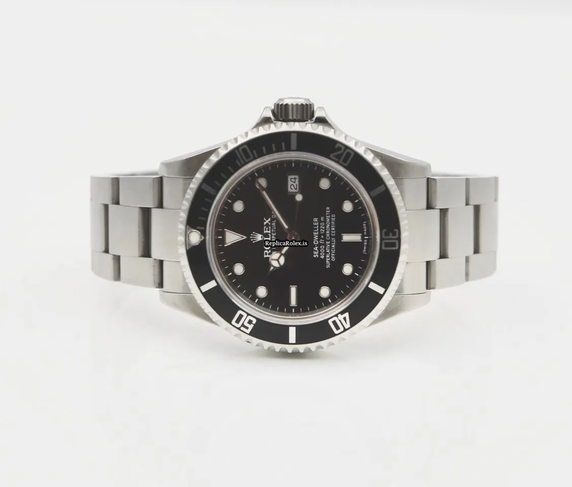Excellent Clone Rolex Sea-dweller 4000 16600 Caliber 3135 Automatic Movement 40mm Steel Case Mens/unisex Watch - Image 5
