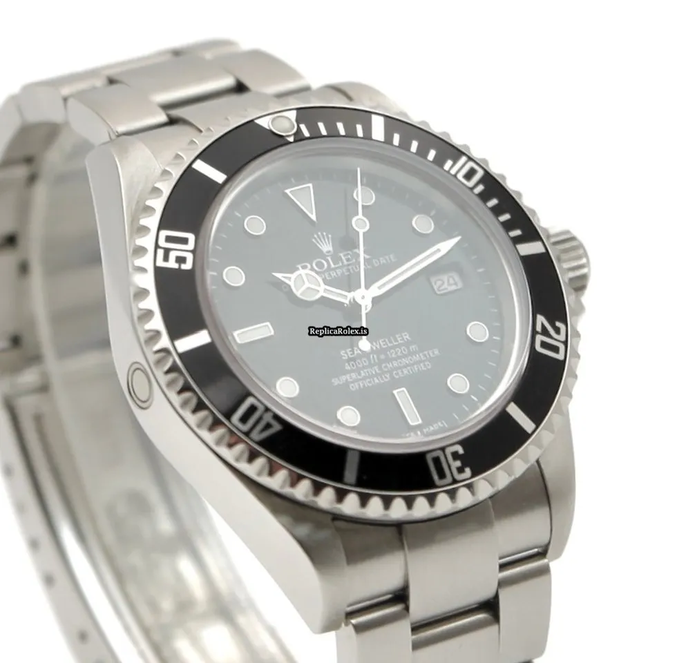 Excellent Clone Rolex Sea-dweller 4000 16600 Caliber 3135 Automatic Movement 40mm Steel Case Mens/unisex Watch - Image 7